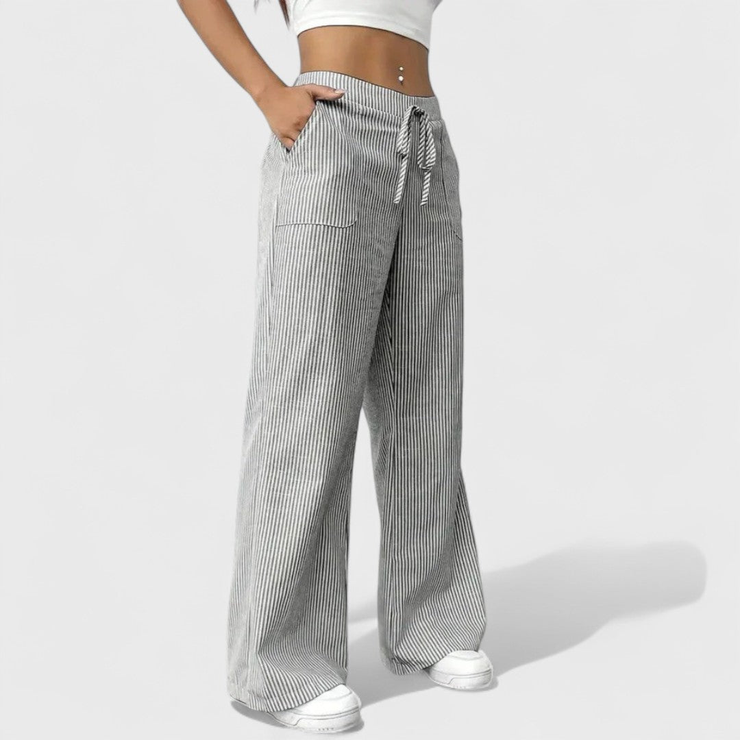 Dominique | Pantaloni larghi
