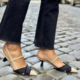 Florette - Elegantné Slingback Topánky