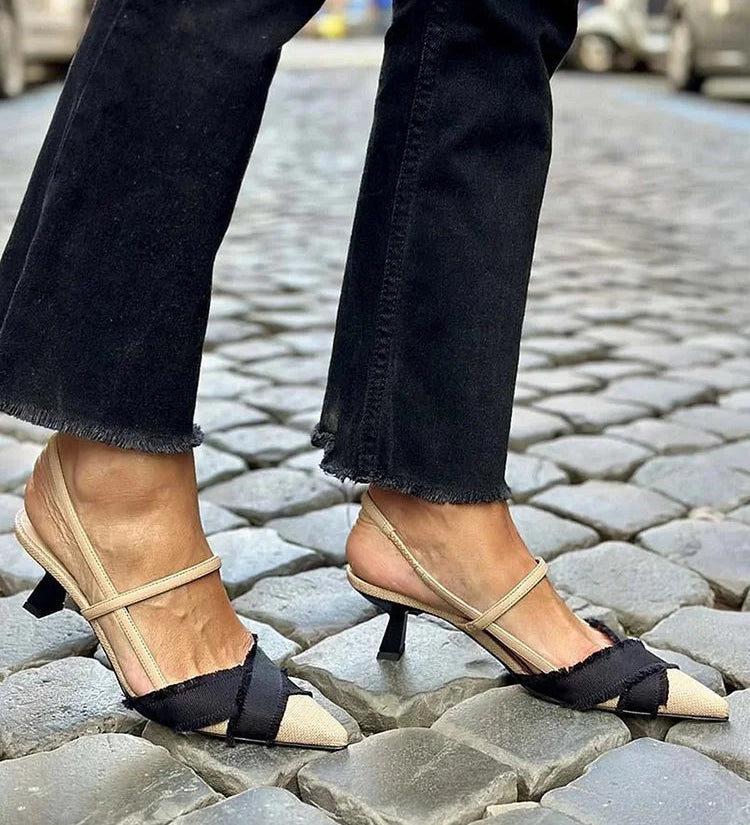 Florette - Elegantné Slingback Topánky