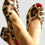 Louison - Sandále s Leopardím Vzorom