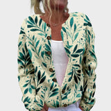 Františka - Kvetinový Jesenný Cardigan