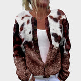 Sára - Kvetinový Jesenný Cardigan