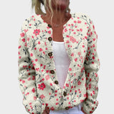 Katarína - Kvetinový Jesenný Cardigan