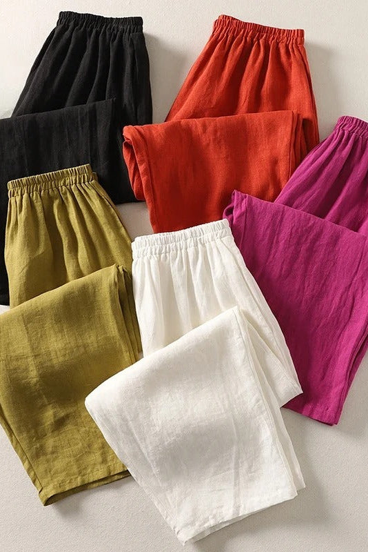 Milena | Pantaloni larghi con taglio ampio
