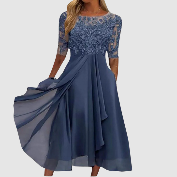 Regina | Abito elegante in pizzo