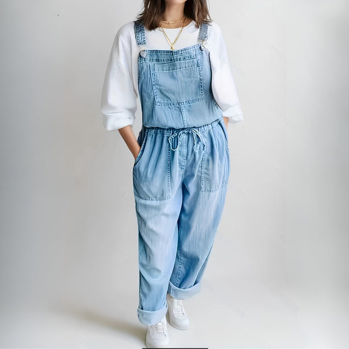 Marta | Tuta larga in jeans