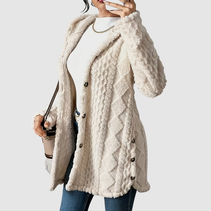 Elena | Cardigan in peluche