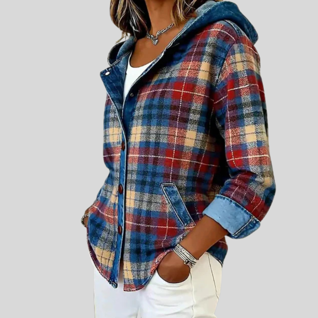 Floortje | Camicia shacket a quadri