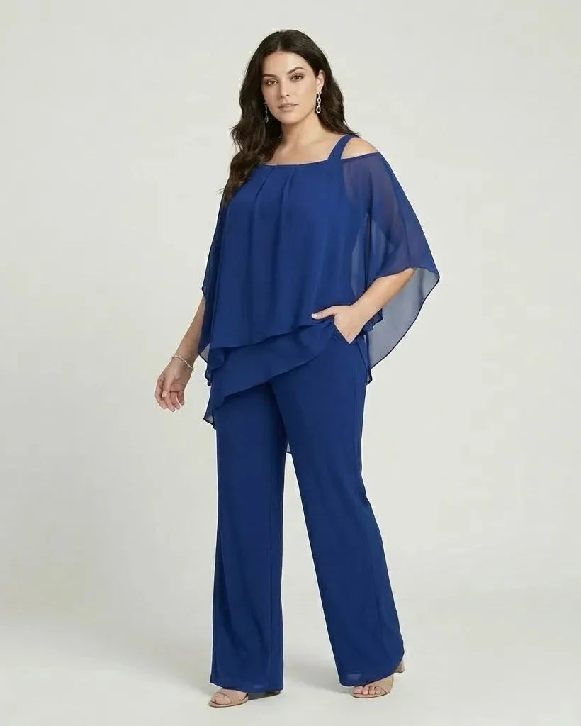 Vlasta | Completo elegante con top coperto
