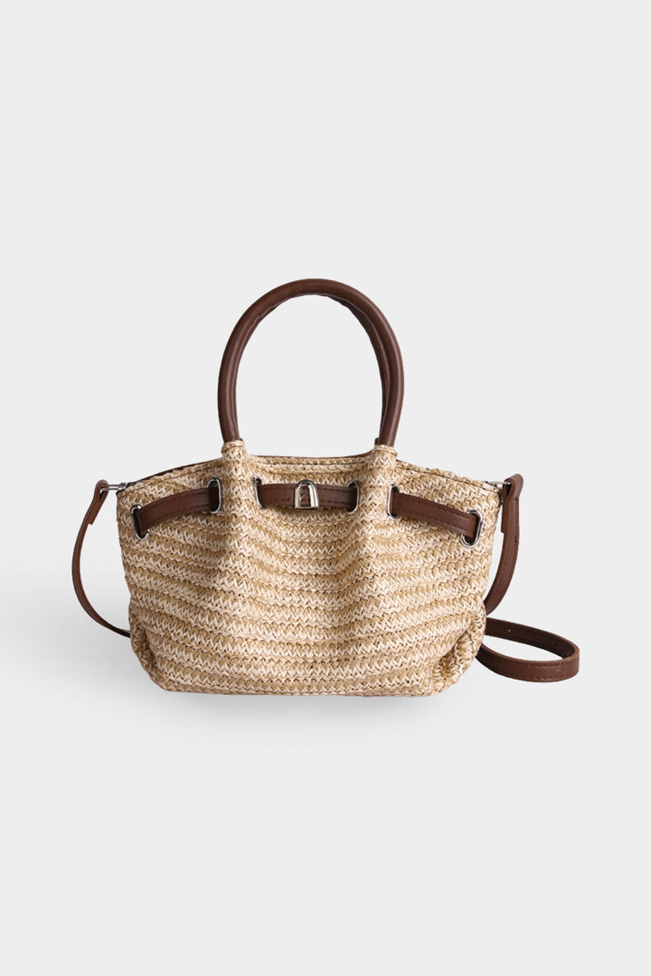 Borsa a tracolla texturizzata