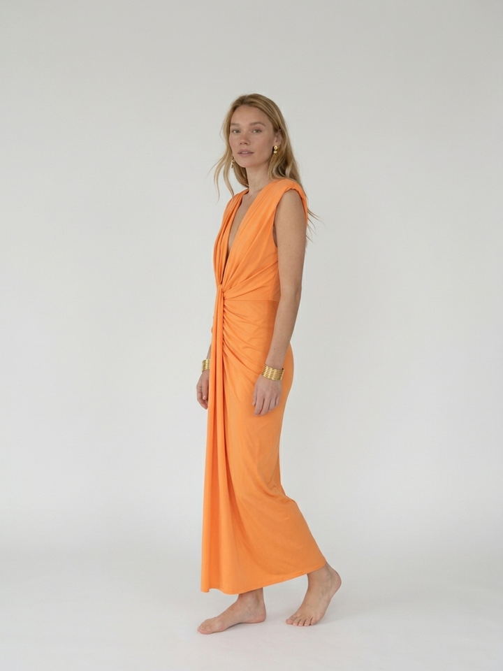 Nataša | Abito elegante a pieghe