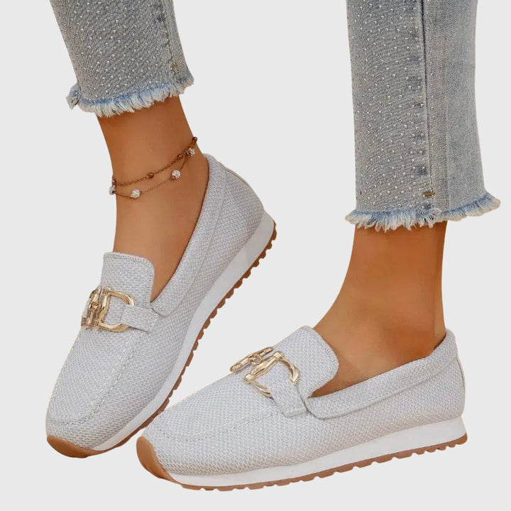 Sneakers comode senza lacci con soletta morbida