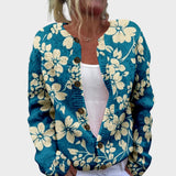 Mariana - Kvetinový Jesenný Cardigan