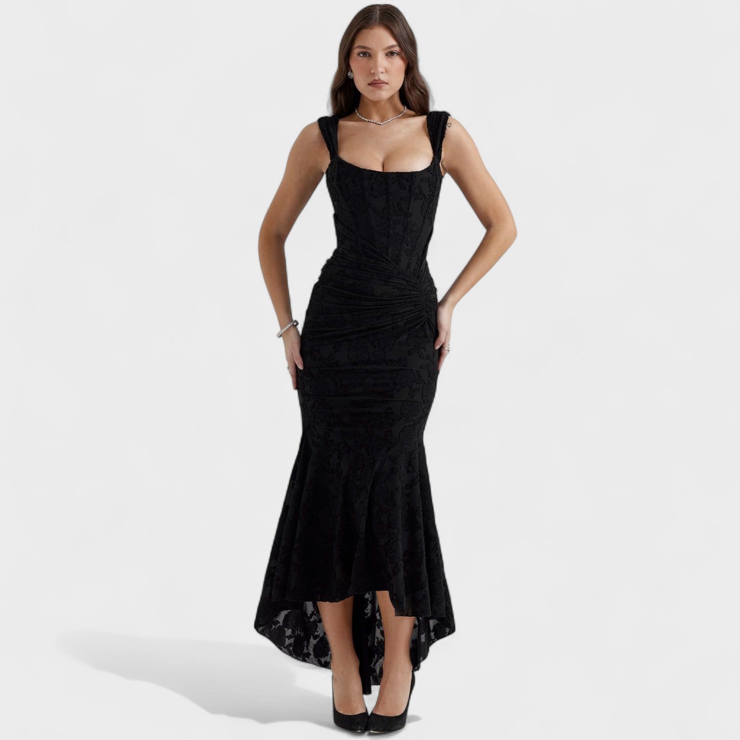 Františka - Šaty so sochárskou siluetou