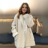 Tereza - Pletený Cardigan s Vreckami