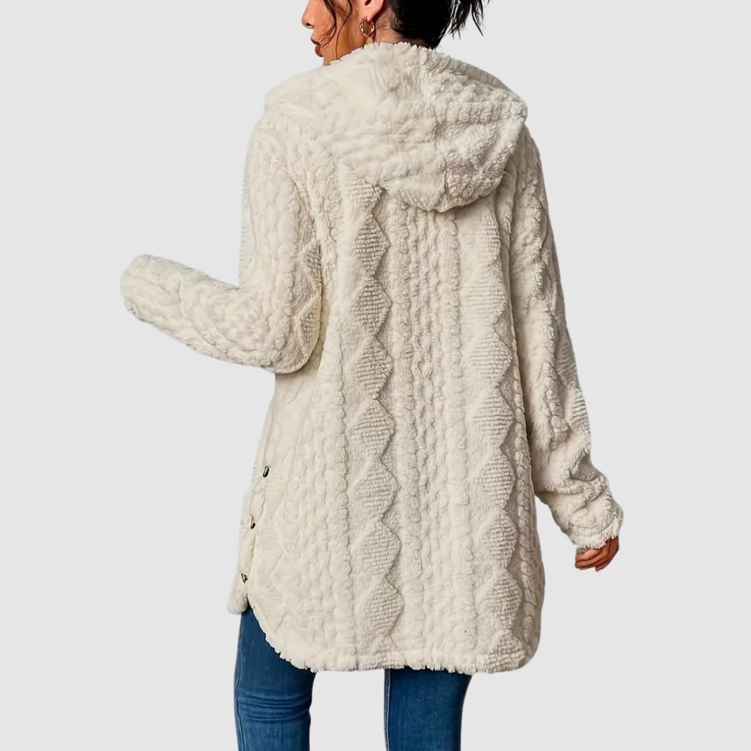 Elena | Cardigan in peluche