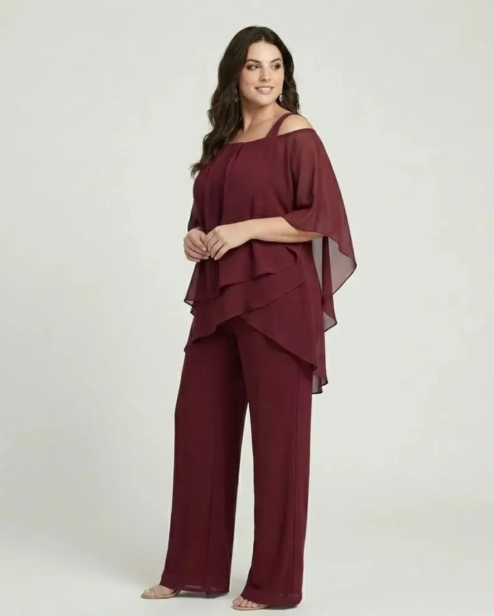 Vlasta | Completo elegante con top coperto