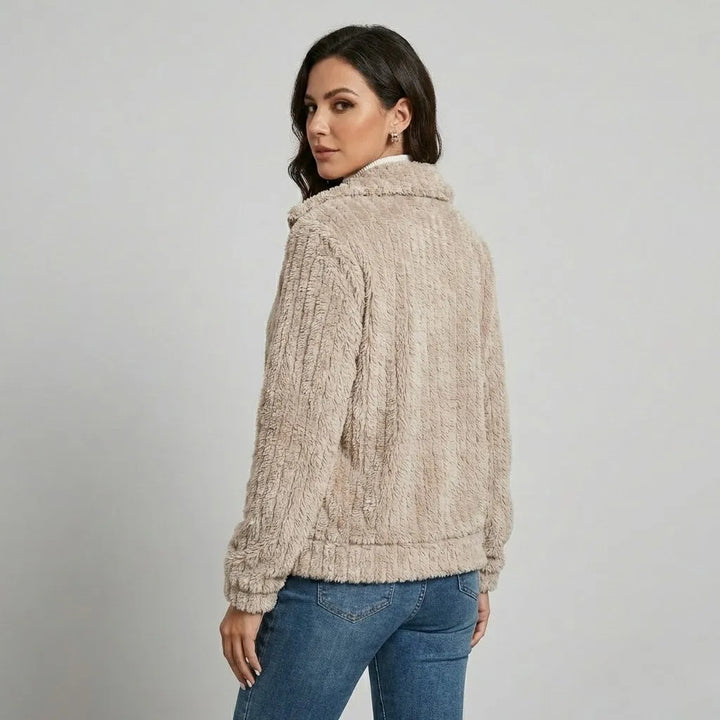 Cappotto morbido e casual con una vestibilità comoda per l&