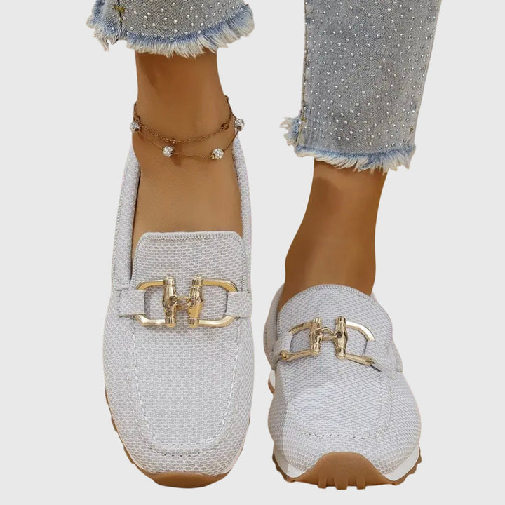 Sneakers comode senza lacci con soletta morbida