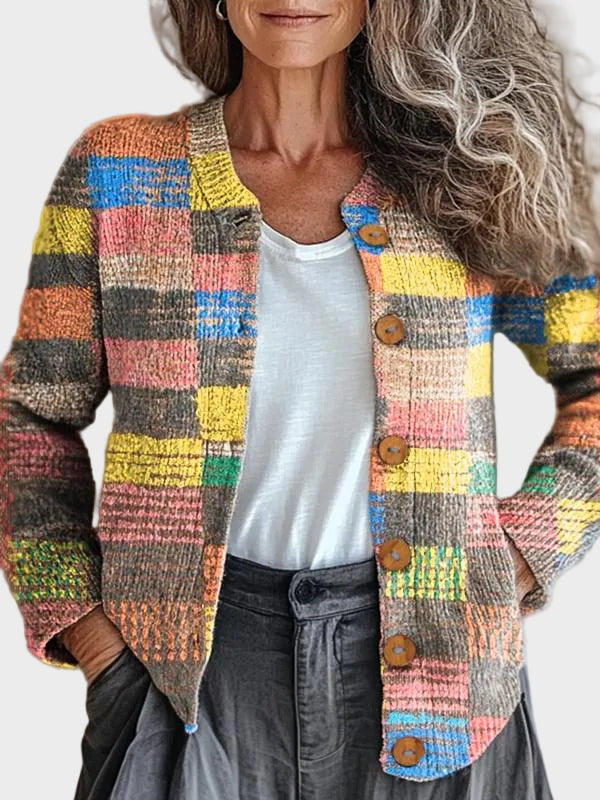 Aida | Cardigan a quadri