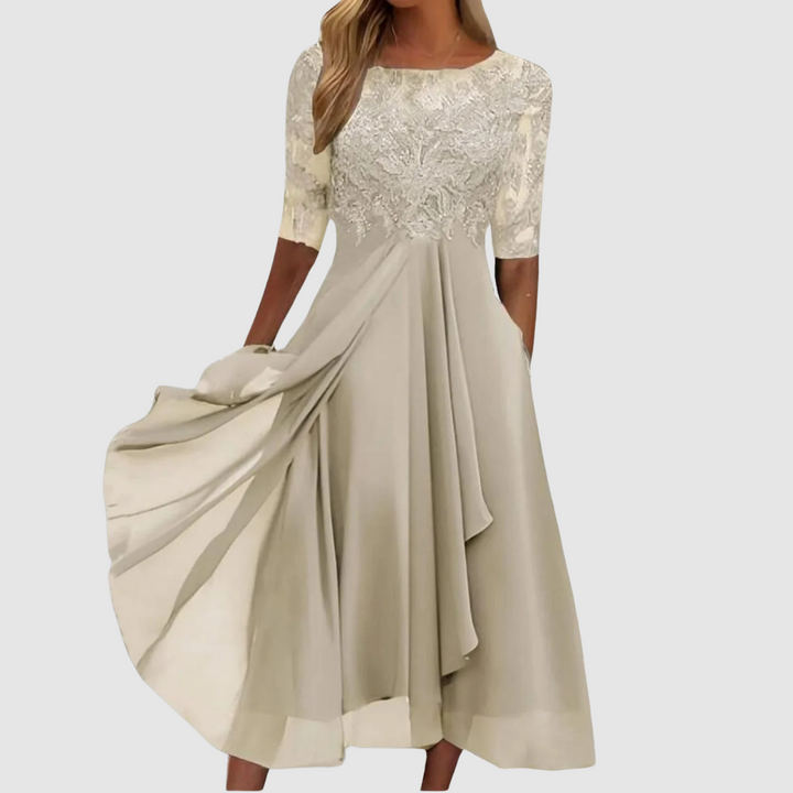 Regina | Abito elegante in pizzo