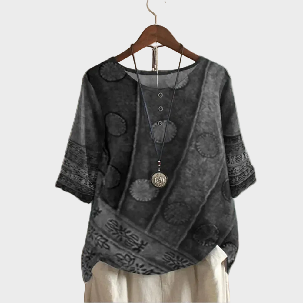 Valerie | Top boho colorato