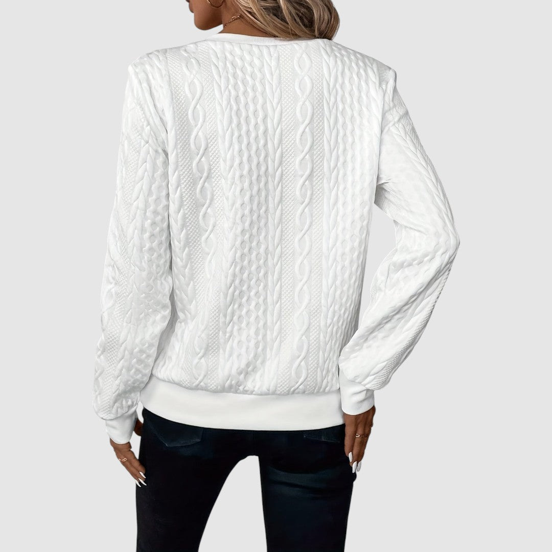 Matilde | Maglione intrecciato elegante