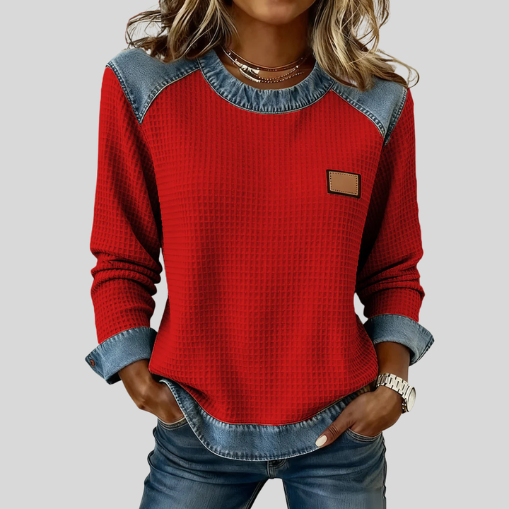 Hetty | Felpa patchwork