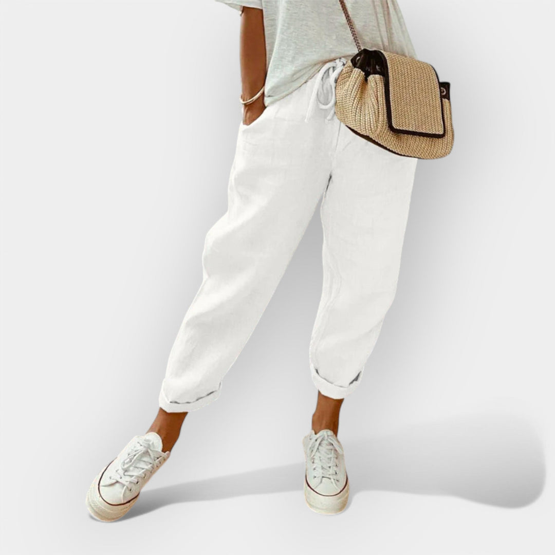 Ema | Pantaloni leggeri in lino