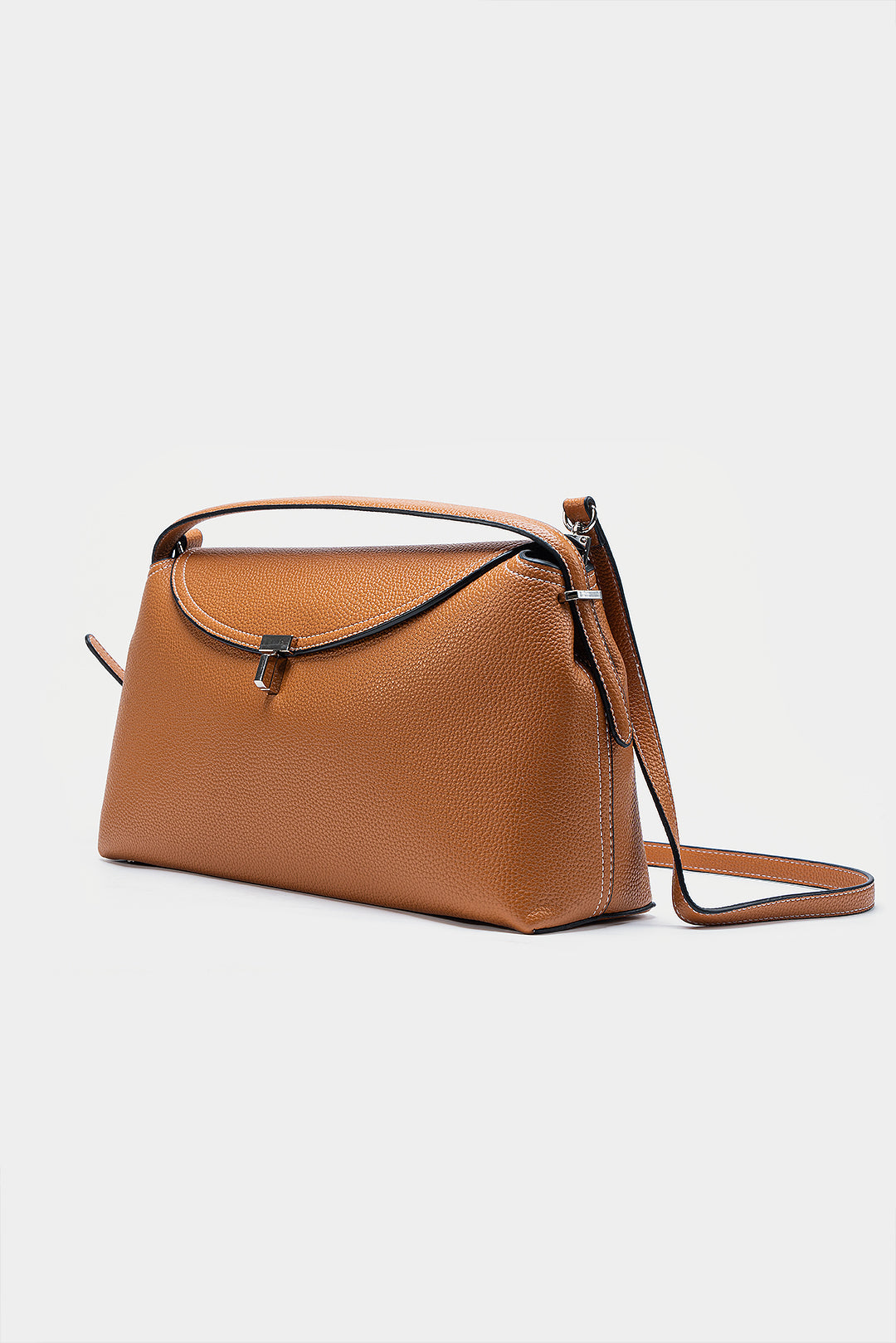 Borsa elegante liscia a tracolla