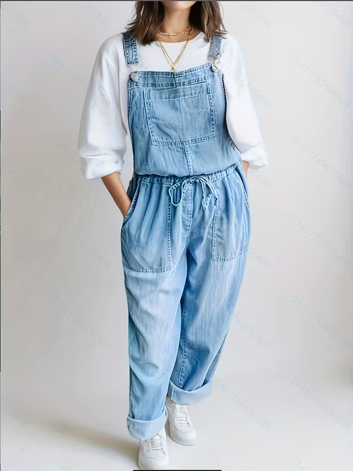 Marta | Tuta larga in jeans