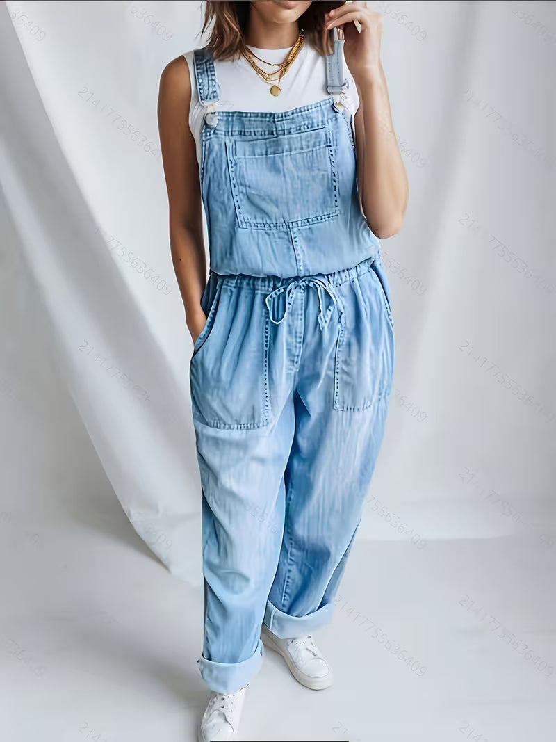 Marta | Tuta larga in jeans