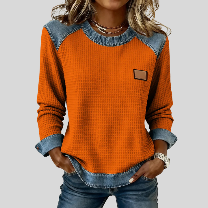 Hetty | Felpa patchwork