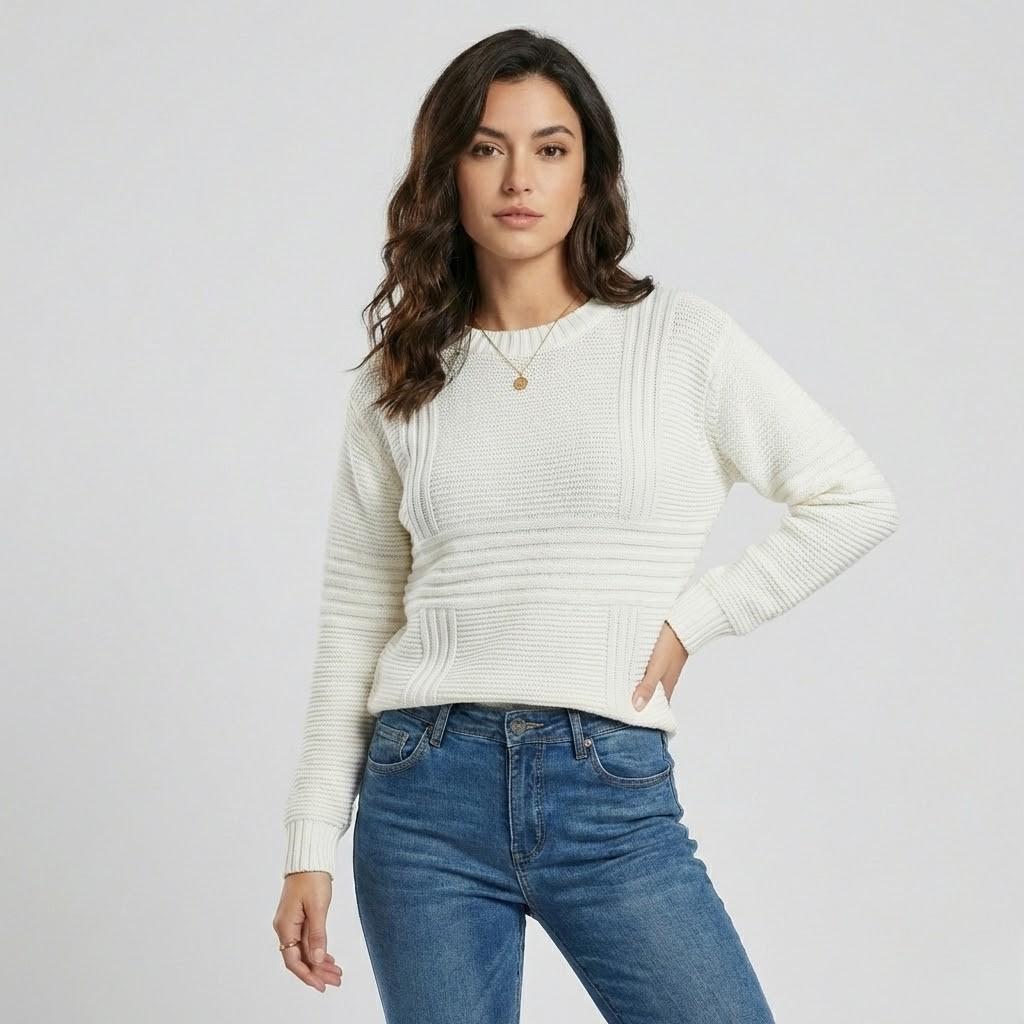 Maglione lavorato a maglia oversize in stile urbano