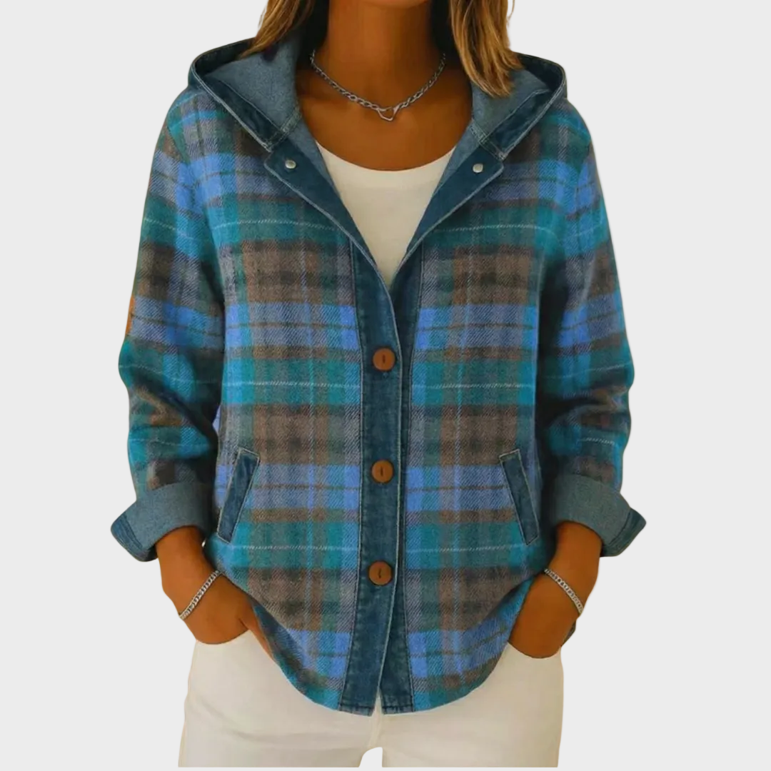 Els | Camicia shacket a quadri