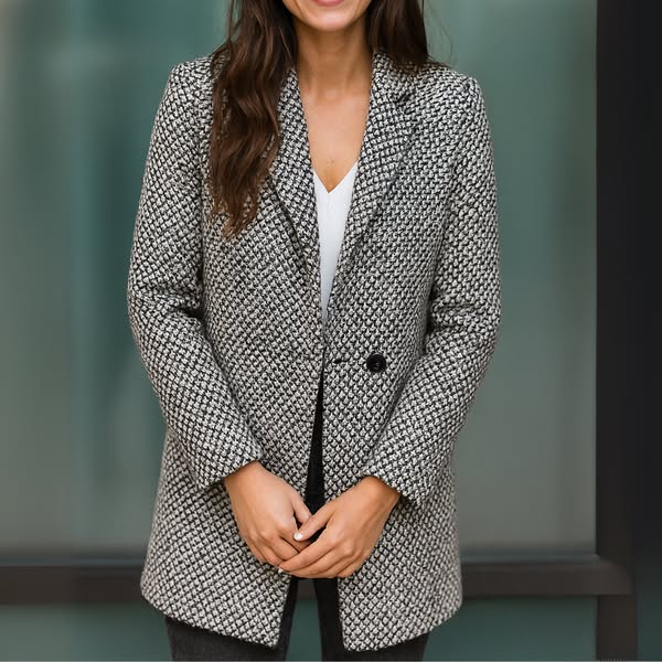 Magda - Elegantný Kabát na Chlad