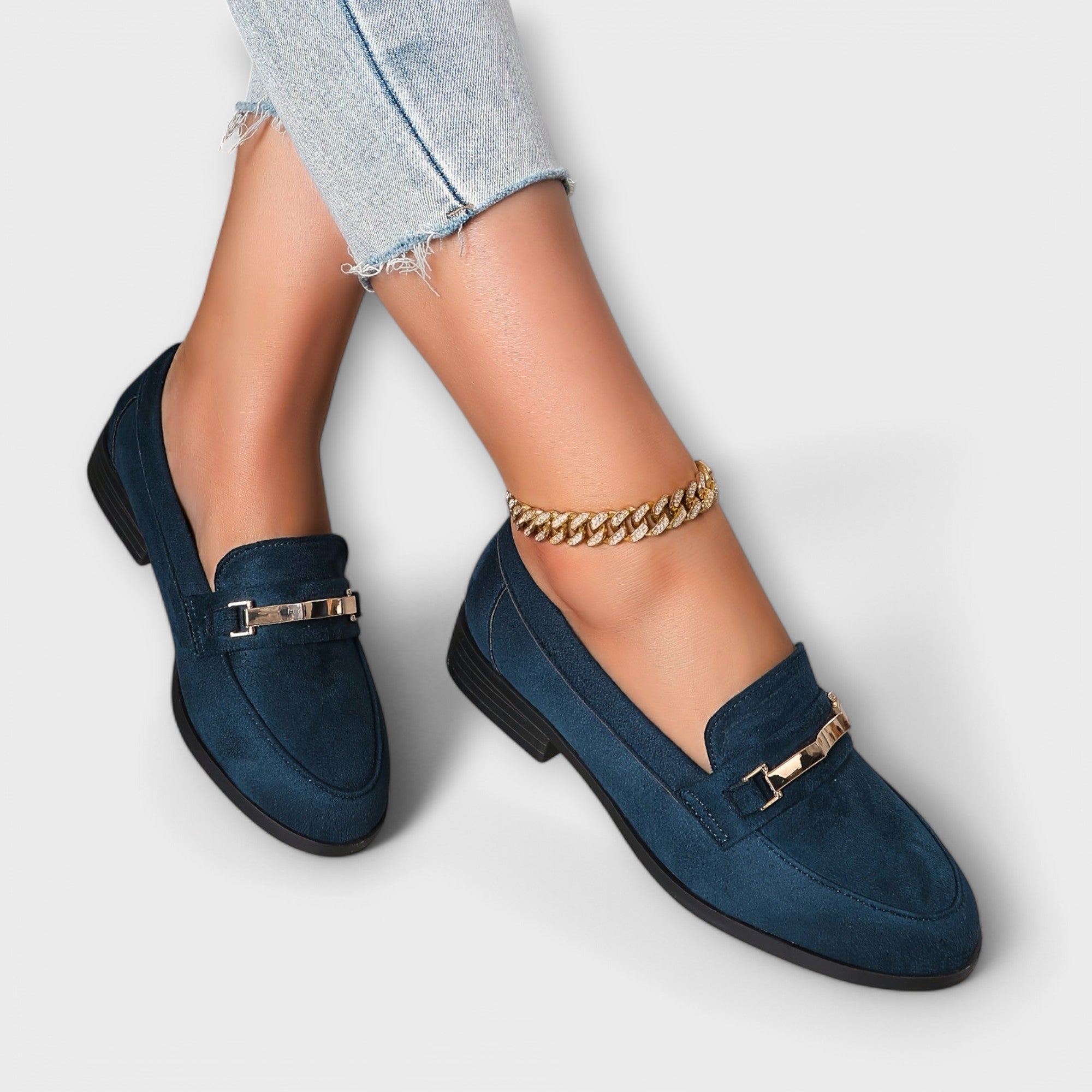 Alexandrina - Flanelová Loafer Topánka