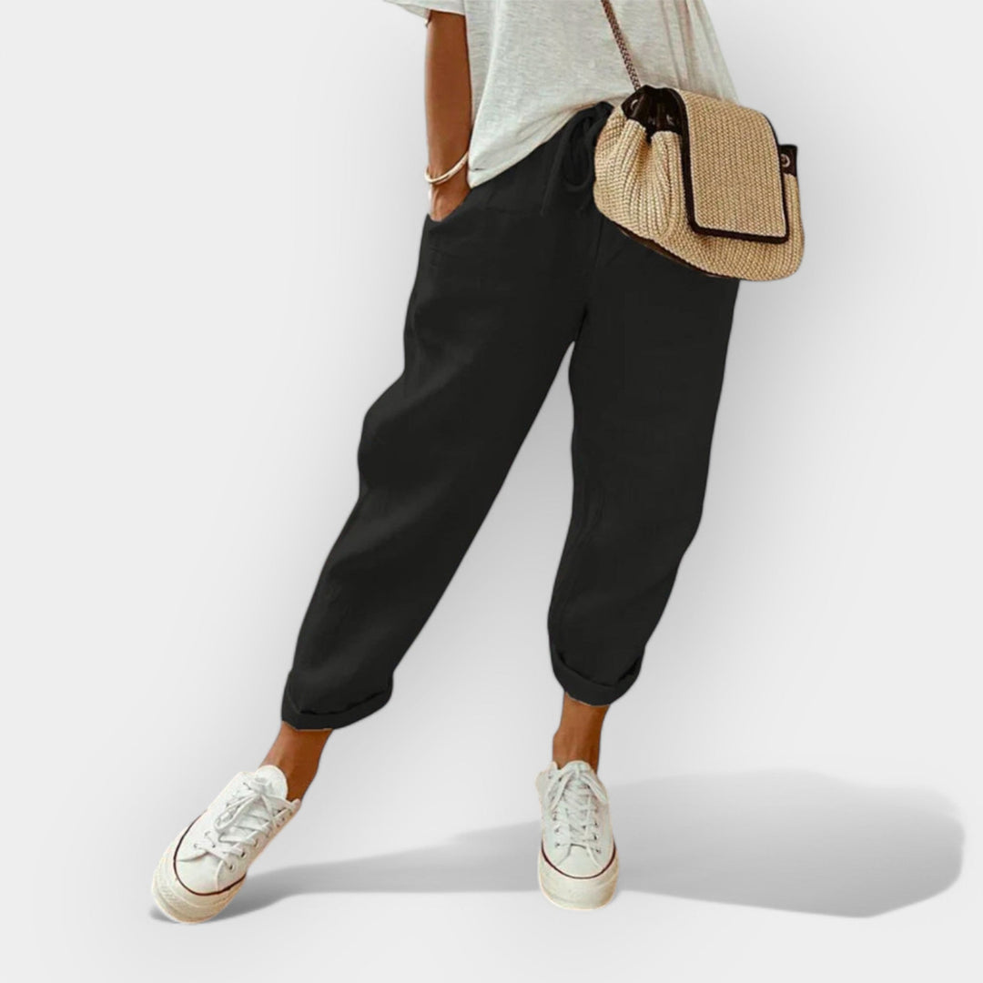 Ema | Pantaloni leggeri in lino