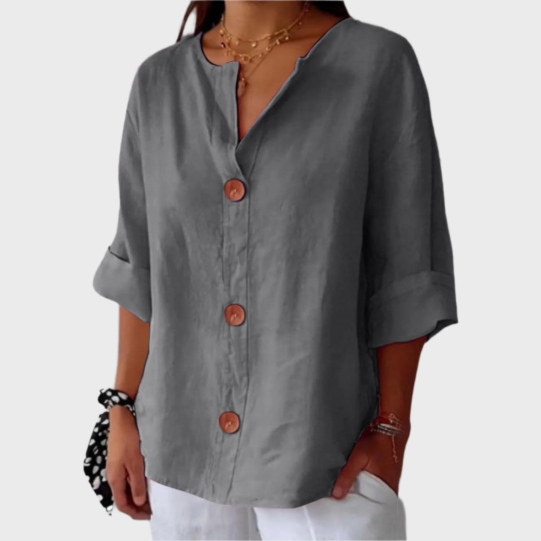 Ortensia | Camicia di lino