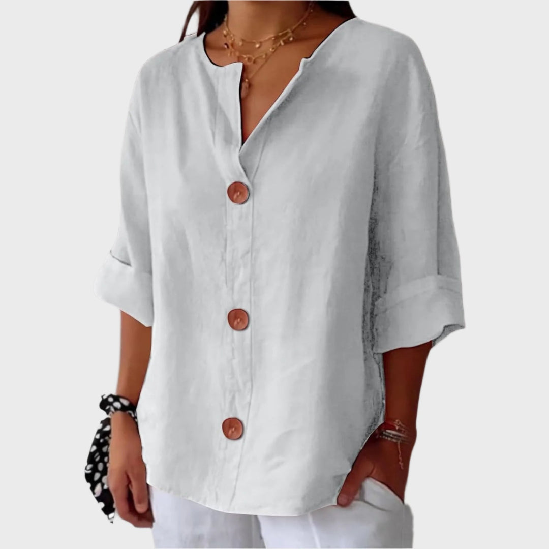 Ortensia | Camicia di lino
