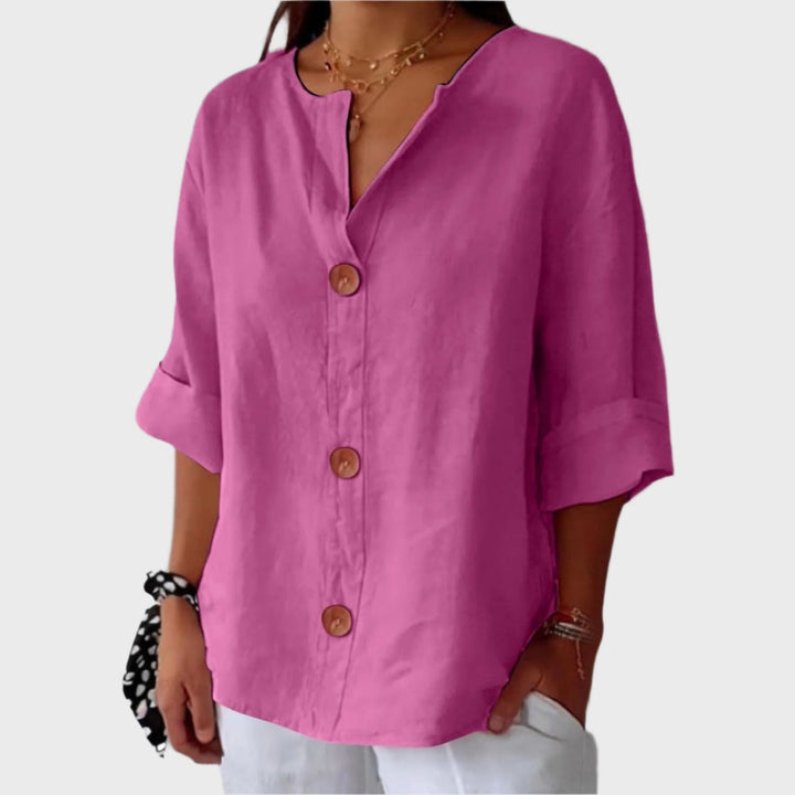 Ortensia | Camicia di lino