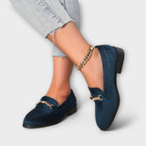 Alexandrina - Flanelová Loafer Topánka