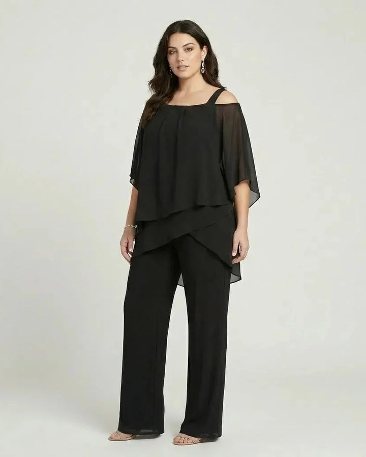 Vlasta | Completo elegante con top coperto