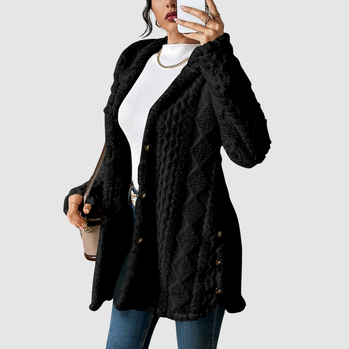 Elena | Cardigan in peluche