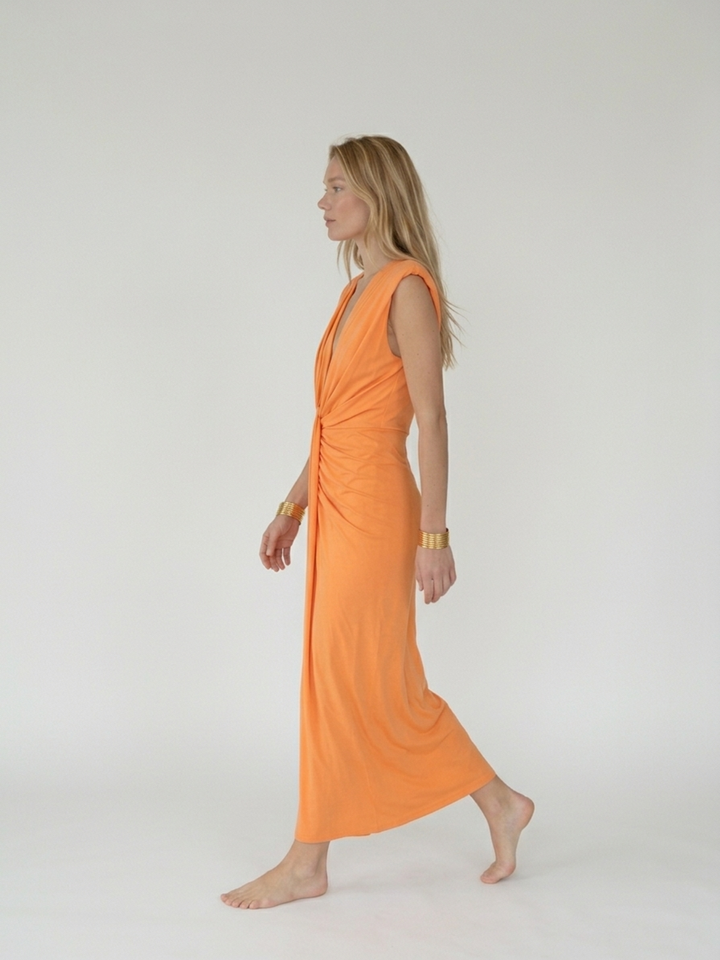 Nataša | Abito elegante plissettato