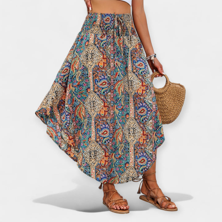 Lucie | Gonna midi a fiori