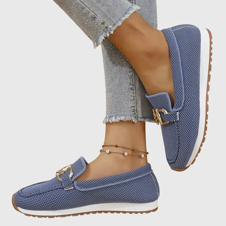 Sneakers comode senza lacci con soletta morbida