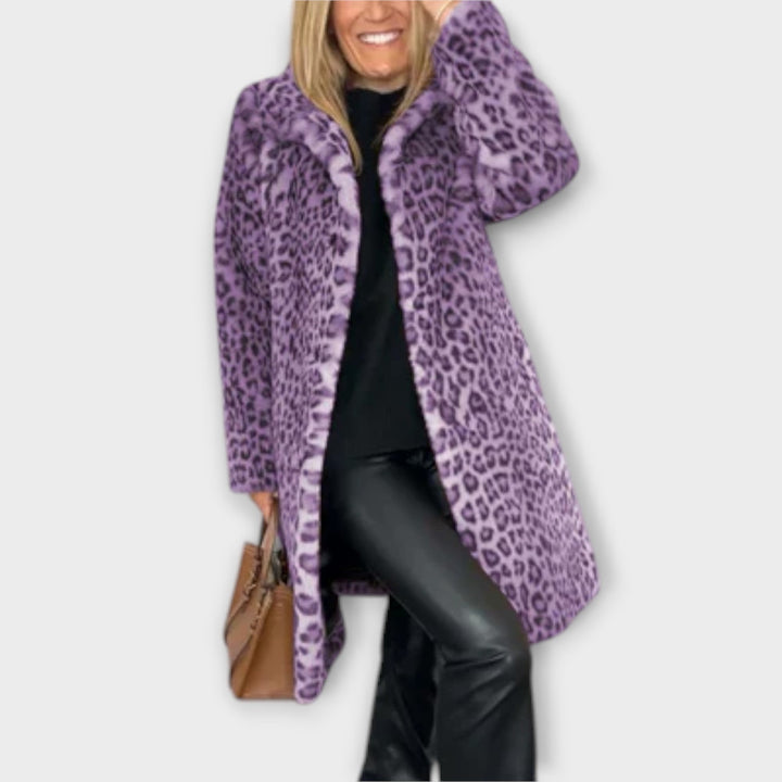 Amara | Cappotto leopardato