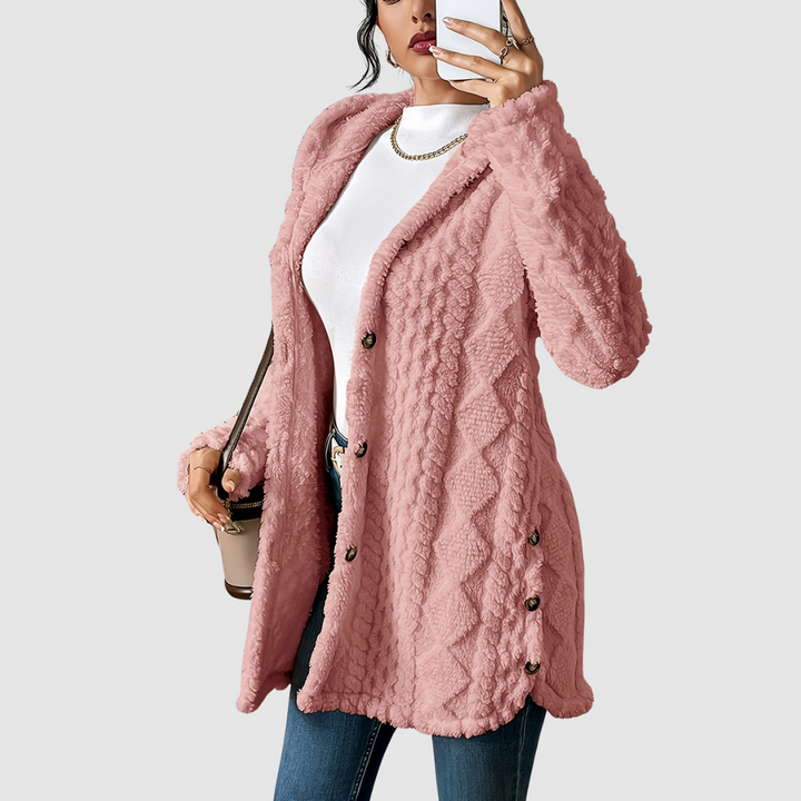 Elena | Cardigan in peluche