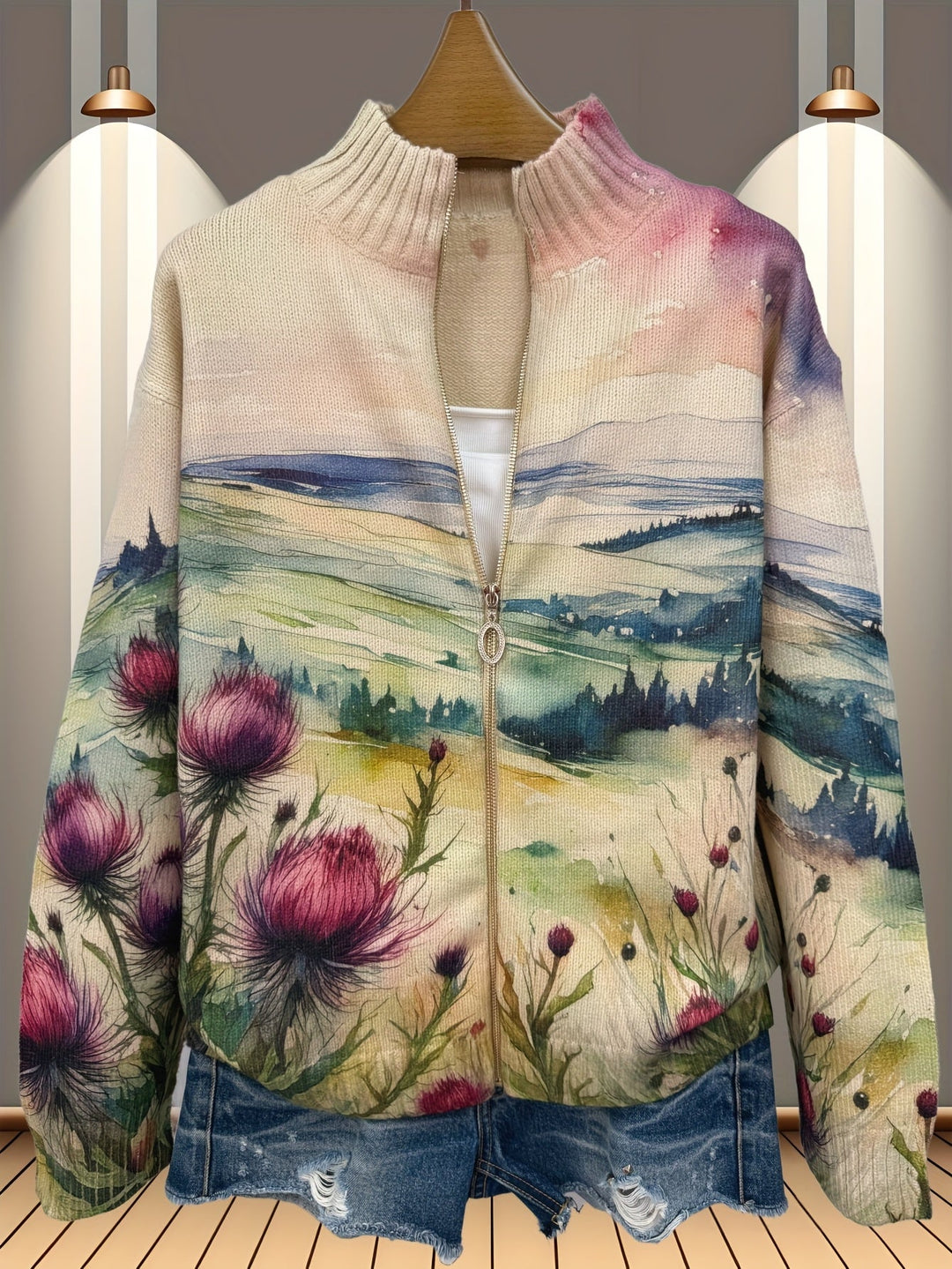 Zelda | Cardigan floreale